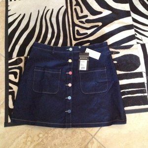 Collectif denim skirt 18 UK (14) New